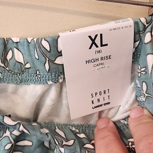 Cute lands end crop pants Size 18 NWT - Picture 3 of 4